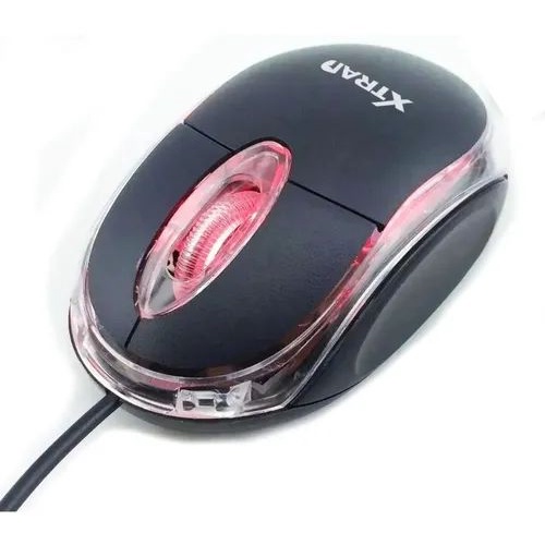 Mouse Optico Led com fio Xtrad XT-610