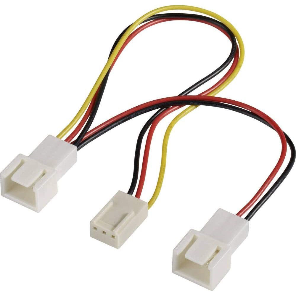 Akasa Cabo Splitter para Cooler 3 pinos placa mãe