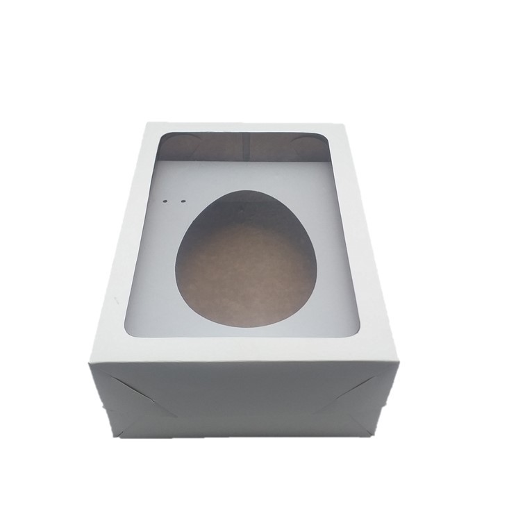 Caixa Meio Ovo De Colher 250x2/ 250g / 350g / 500 Branco - 10 Und em Oferta na Shopee