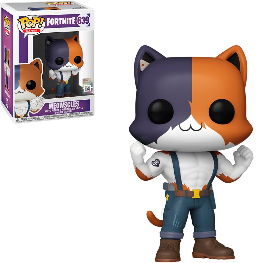 Funko Pop Meowscles 639 Fortnite | Shopee Brasil