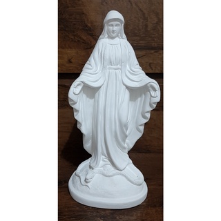 Nossa Senhora das Graças 30cm - Gesso cru