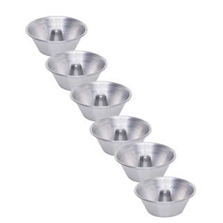 Jogo 6 Formas Tamanho N 7 De Mini Pudim- Capacidade 50 Ml em Oferta na Shopee