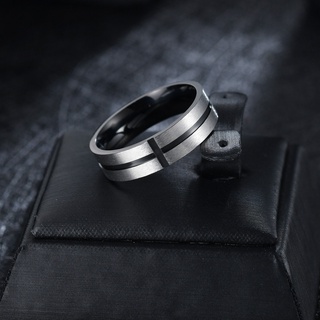 Personalidade Da Moda Aço Inoxidável Para Homens Prata Ouro Preto Cruz Punk Jóias Anel Clássico De Tendência O Homem