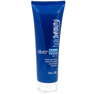 Matizador Mix Silver Blue Hair Beauty Profissional - 250ml