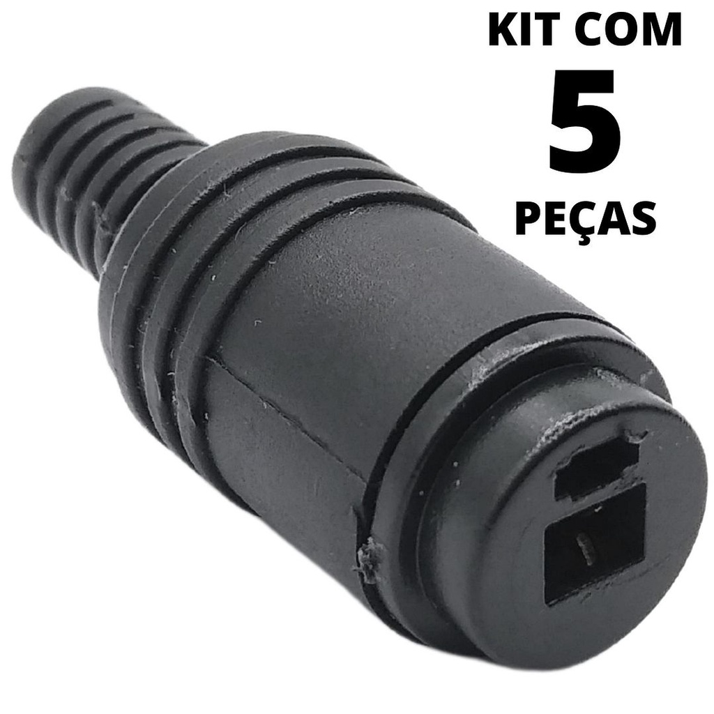 5un Conector Plug Paf Din 2 Pinos Femea Vitrola Antiga C&B Conectores