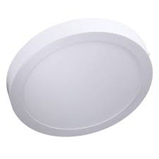 Painel Plafon Sobrepor Luminaria 24w Redondo 6000K OU 3000K
