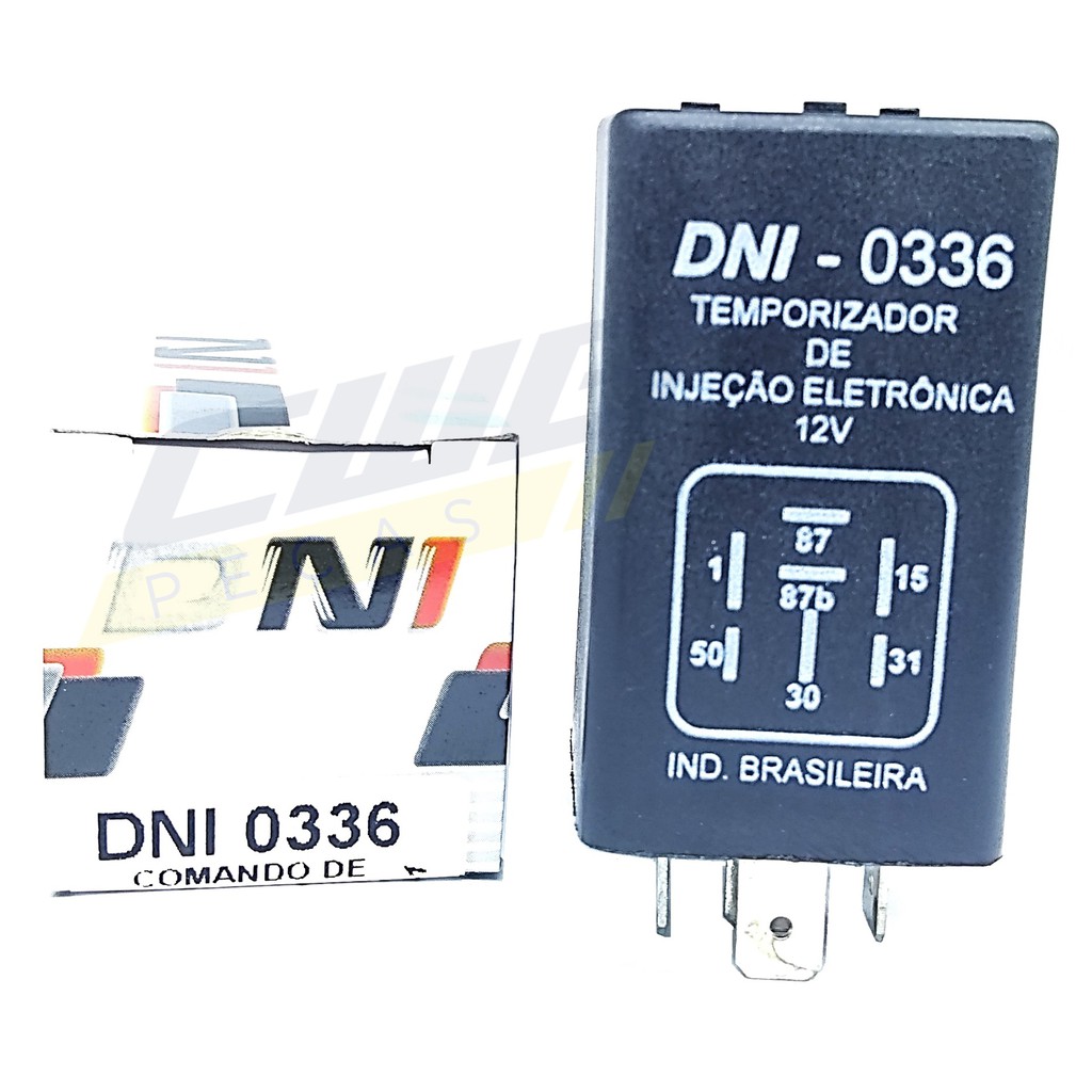 Relé Para Injeção Eletrônica - 12v - Dni 0336