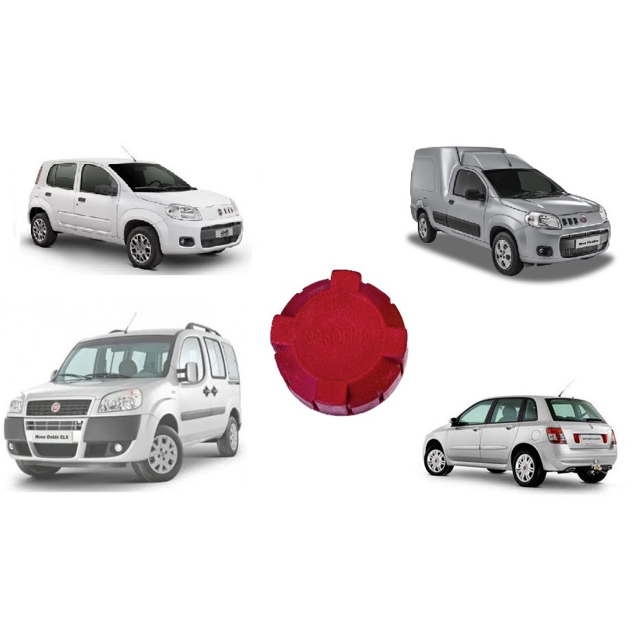 Tampa Reservatório Gasolina Flex Fiat Uno Doblo Stilo