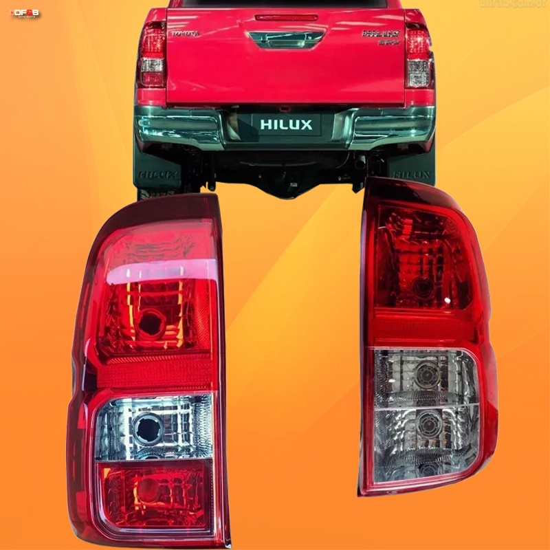 Par Lanternas Traseira Hilux Srv Srx 2016 2017 2018