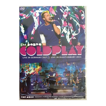 Dvd Coldplay - Em Dobro Live Germany E Glastonbury (lacrado)
