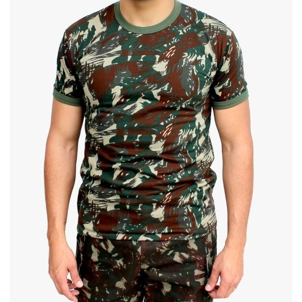 Camiseta Camuflada Exército Brasileiro IBM