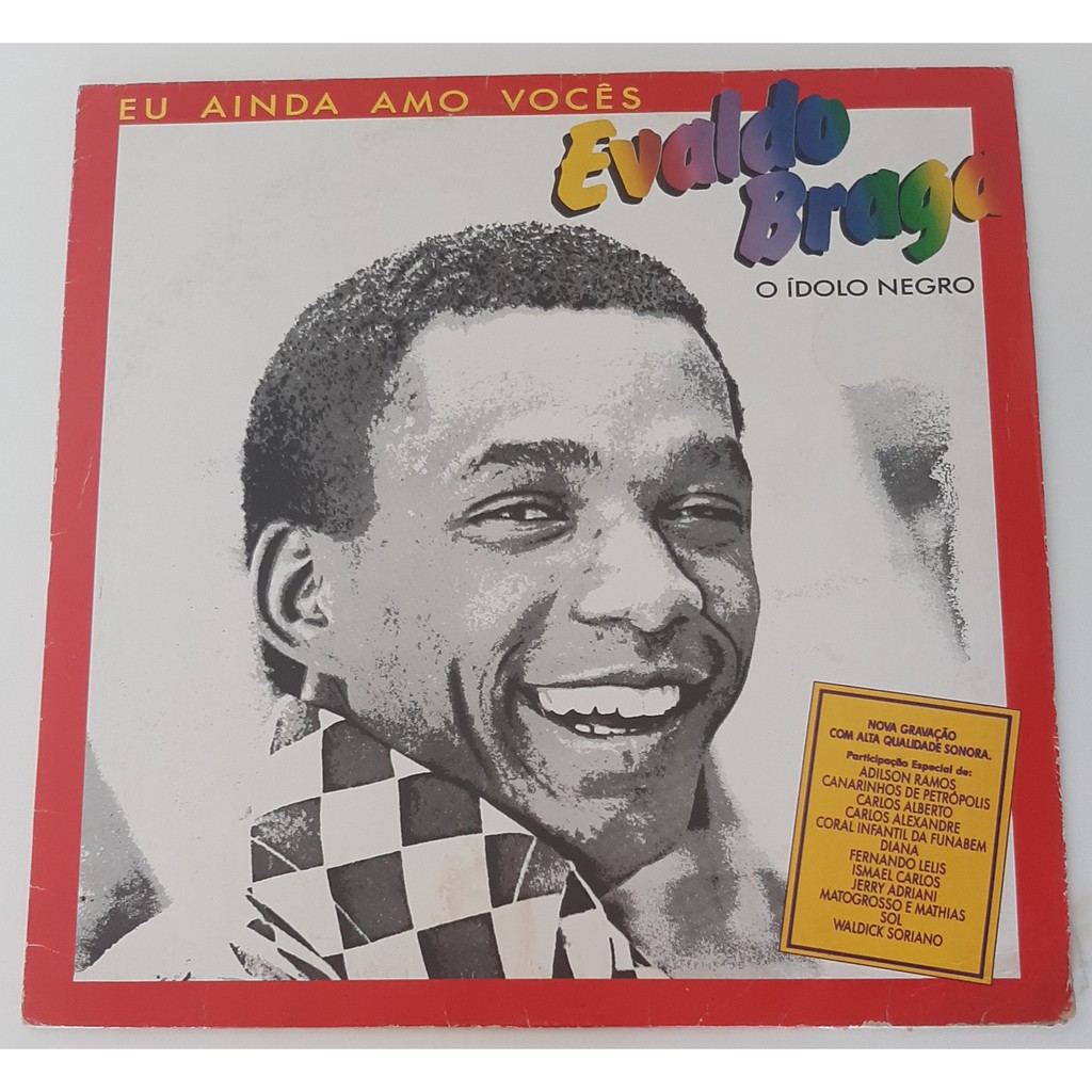 LP Evaldo Braga - O Ídolo Negro
