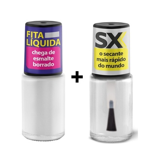 Fita Líquida Para Unha Borradinho Nunca E Secante Mais Rápido Do Mundo - Cora