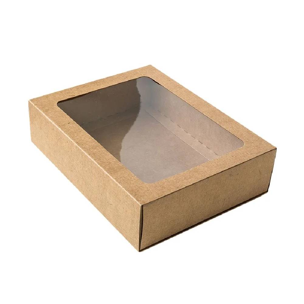Caixa Gaveta Visor Nº3 12x16x4cm Kraft 10un - Assk Rizzo - Home & Living