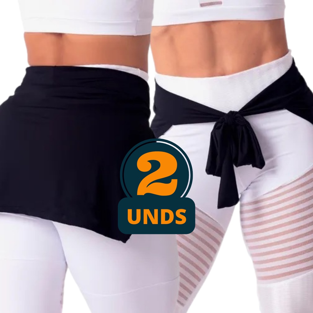 Kit 2 Tapa Bumbum Fitness Para Academia Feminina De Amarrar Treino Preto 2 Unidades Musculação Agachamento CrossFit em Oferta na Shopee
