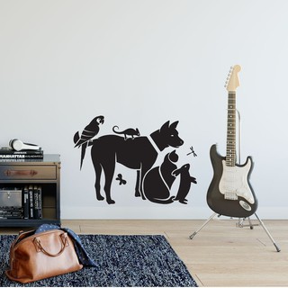 Adesivo Decorativo Parede Varios Animais em Oferta na Shopee