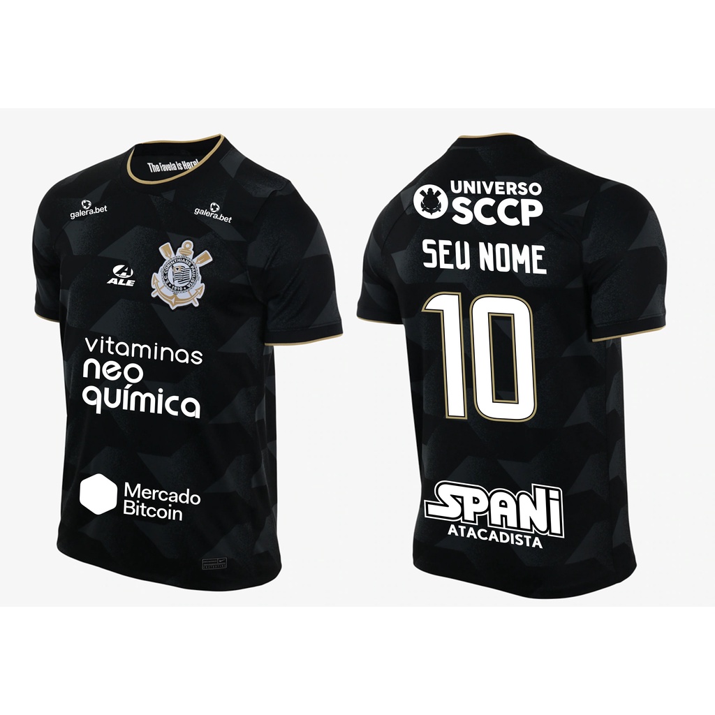 Camisa Corinthians Personalizada