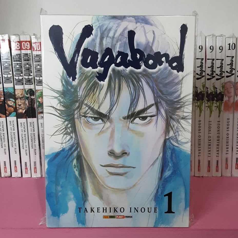Mangá Vagabond Vol. 1, 2, 3, 4, 5, 6, 7, 8, 9, 10, 11, 12, 13, 14, 16, 17, 18, 19, 20, 21, 22