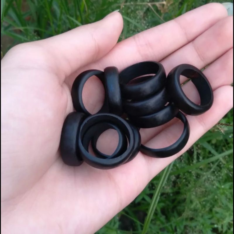 Anel de coco. Anéis de coco. Diversos tamanhos