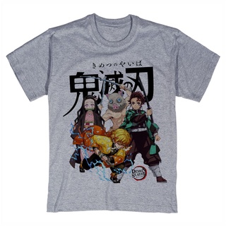 Camiseta Camisa Blusa Anime Demon Slayer Personagens
