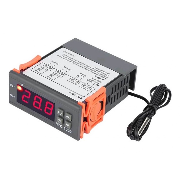 Termostato Digital Stc-1000 Controlador Temperatura 110/220 - eletrônica