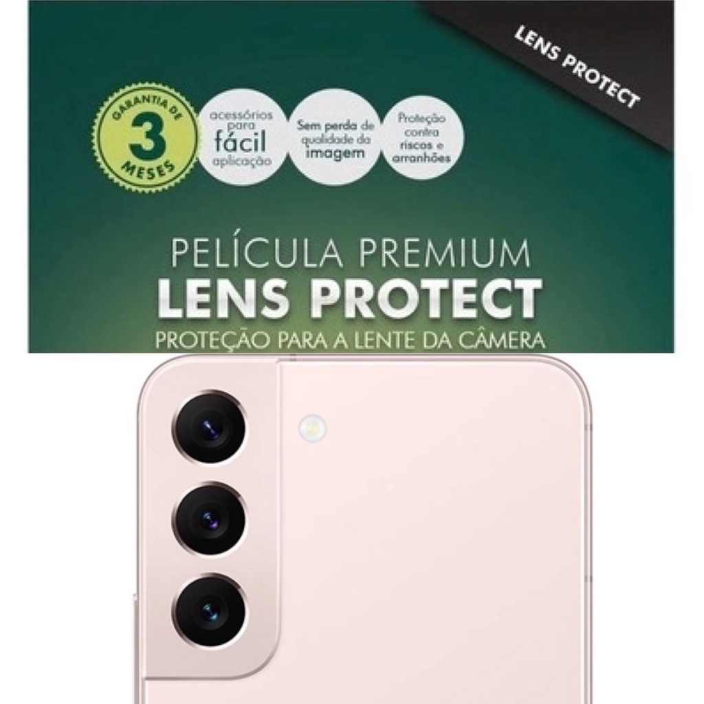 Película Hprime Lens Protect Samsung Galaxy S22 / S22 Plus