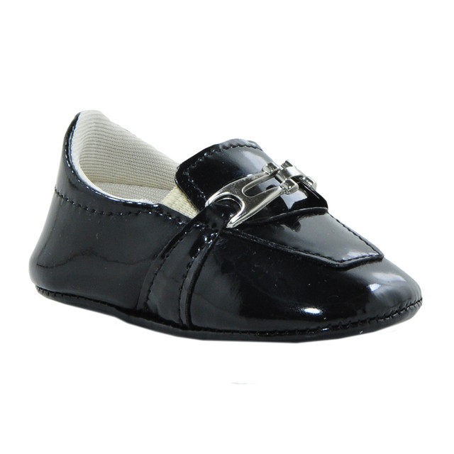 Sapatinho de Bebê Bicho de Pé - Sapato Social Masculino com Gravata  - Sintético - Preto em Oferta na Shopee