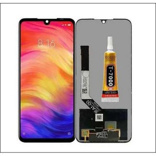 Tela Touch Display Lcd Xiaomi Redmi Note 7 e Note 7 Pro Preto + Cola T7000 15ml