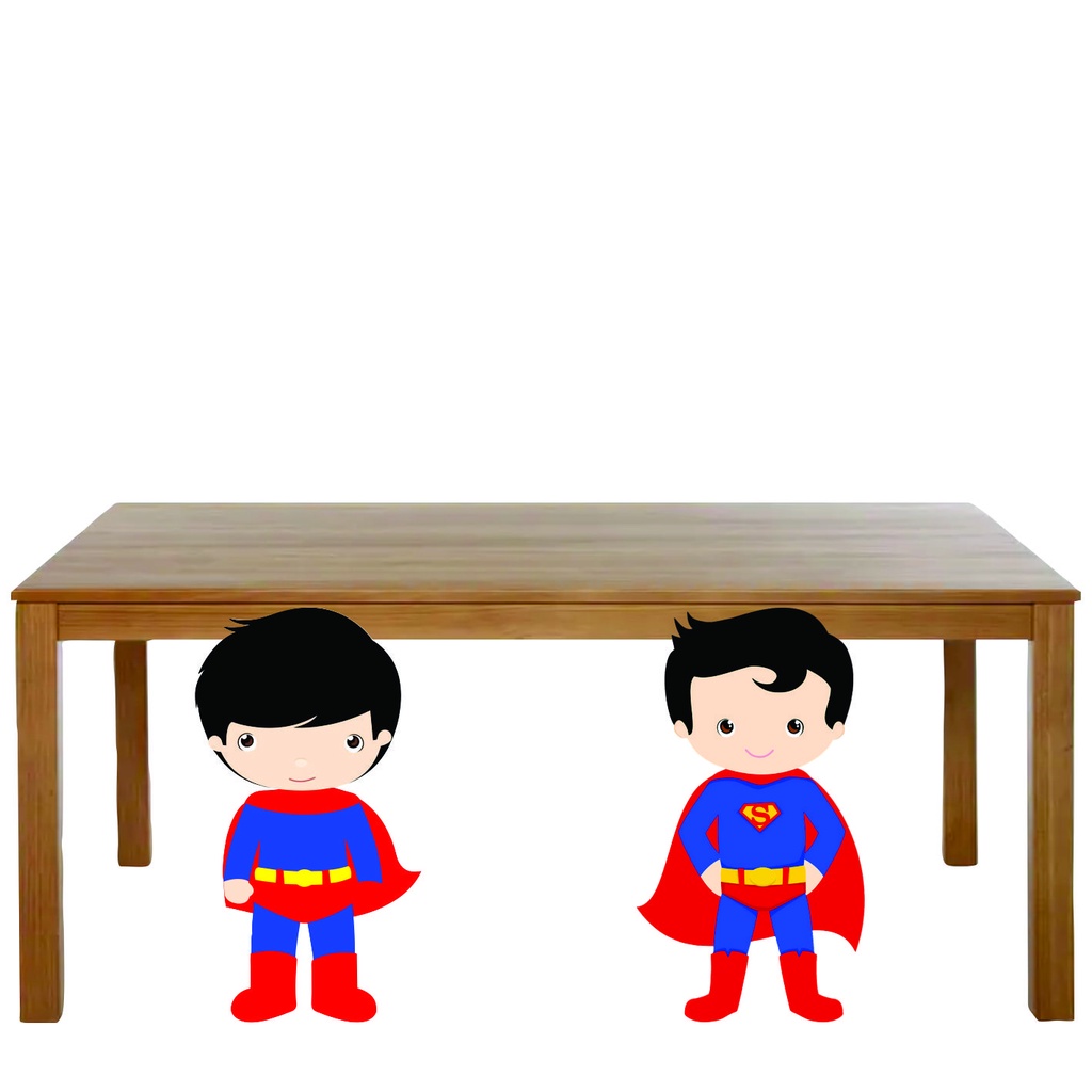 Kit Totens Display SUPER MAN CUT - Display para chão