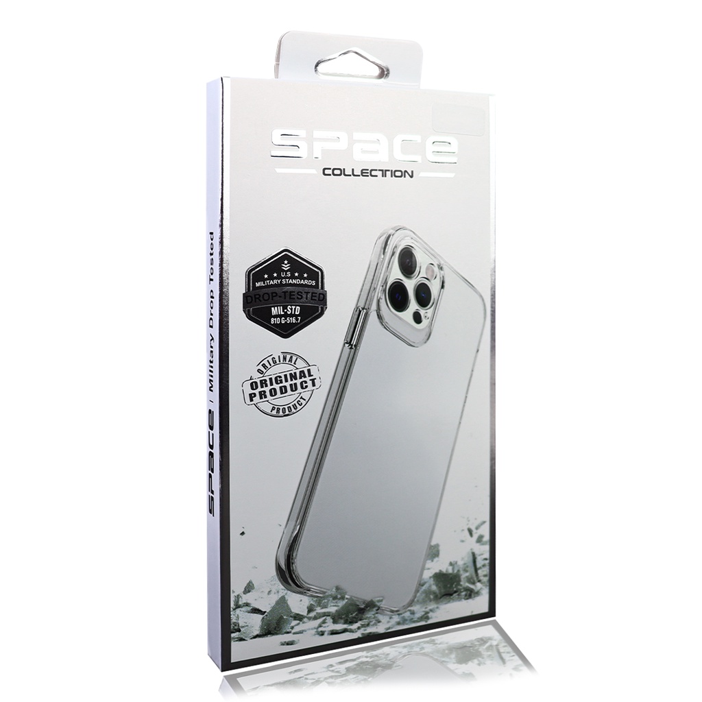 capa Capinha case Transparente Anti Impacto Clear Space Hybrid P/ Iphone 11 Pro Max tela 6.5