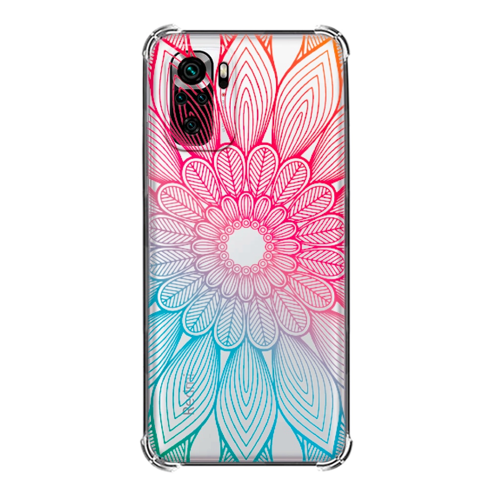 Capa Capinha Case Anti Impacto Desenhada Mandala Xiaomi Redmi Note 10/10S + Película 3D