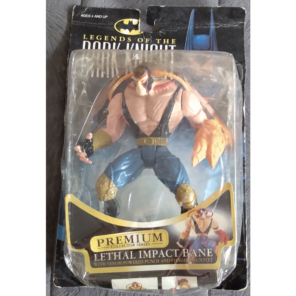 Boneco Lethal Impact Bane Legends Of Dark Knight Anos 90 (Lacrado)