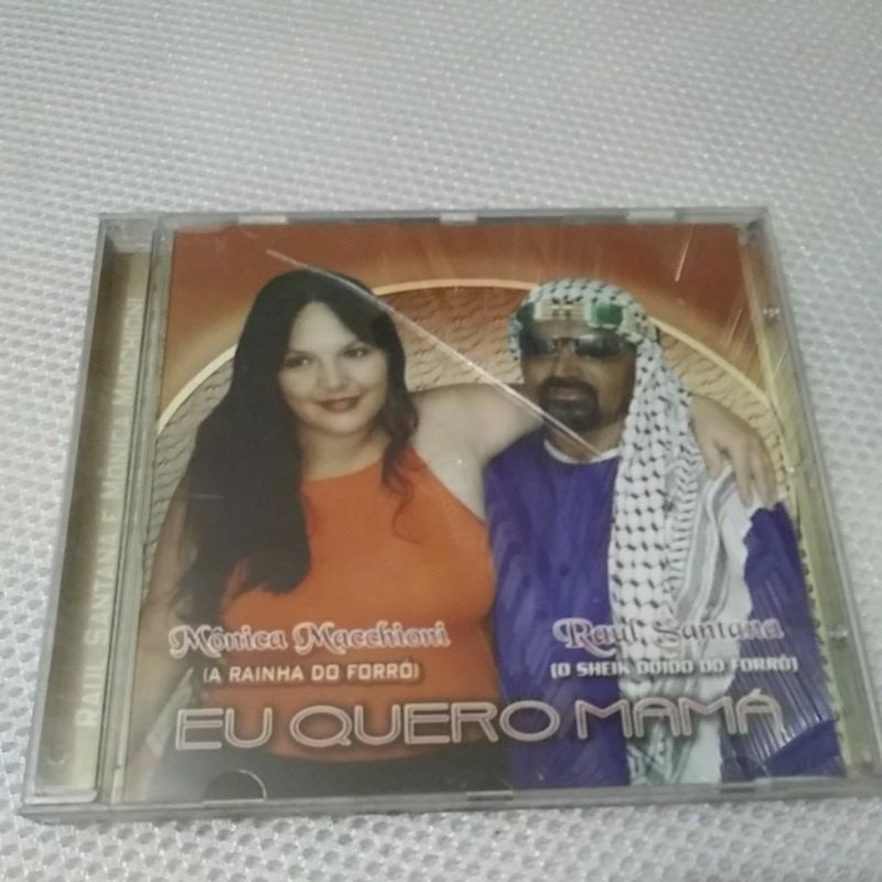 Cd Raul Santana e Monica Macchioni Eu Quero Mama