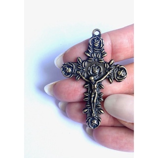 CRUZ ROSAS PARA TERÇO Nº 266 (10 unidades) em Oferta na Shopee