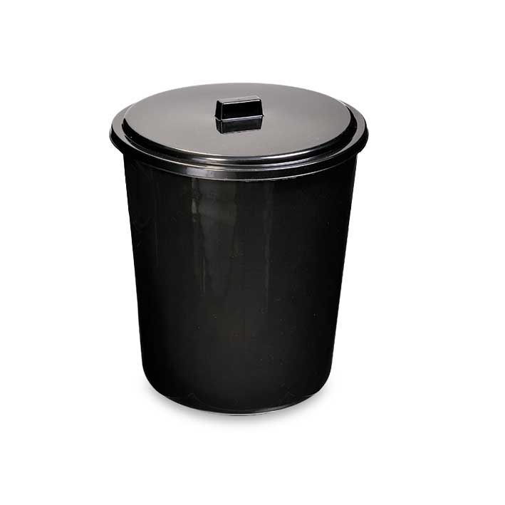 Lixeira Multiuso 3L Com Tampa Colorida Usual Utilidades