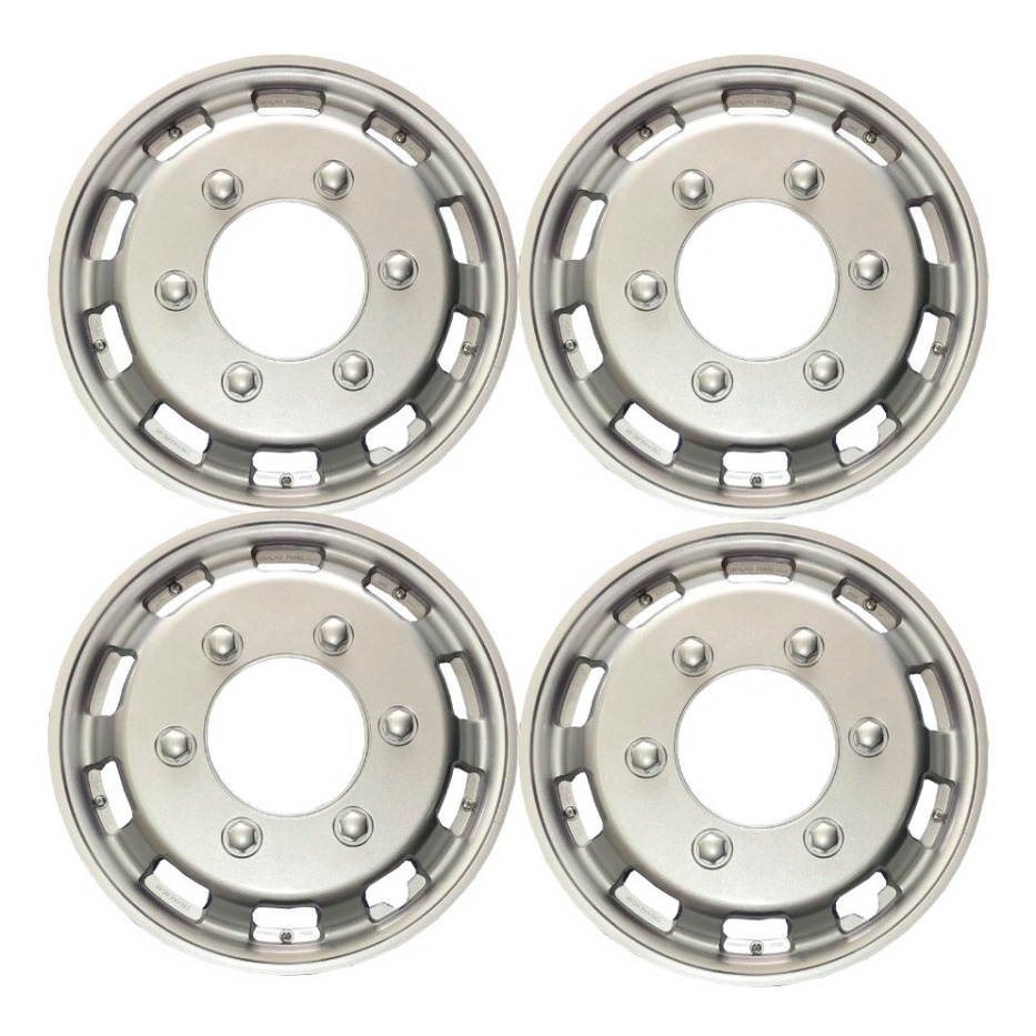 Jogo Calotas Prata Speedline Aro 15 Vans Ducato Master em Oferta na Shopee