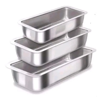 Jogo Assadeira 1 / 2 / 3 Kit Forma PAO Bolo inglês Gelo Aluminio em Oferta na Shopee