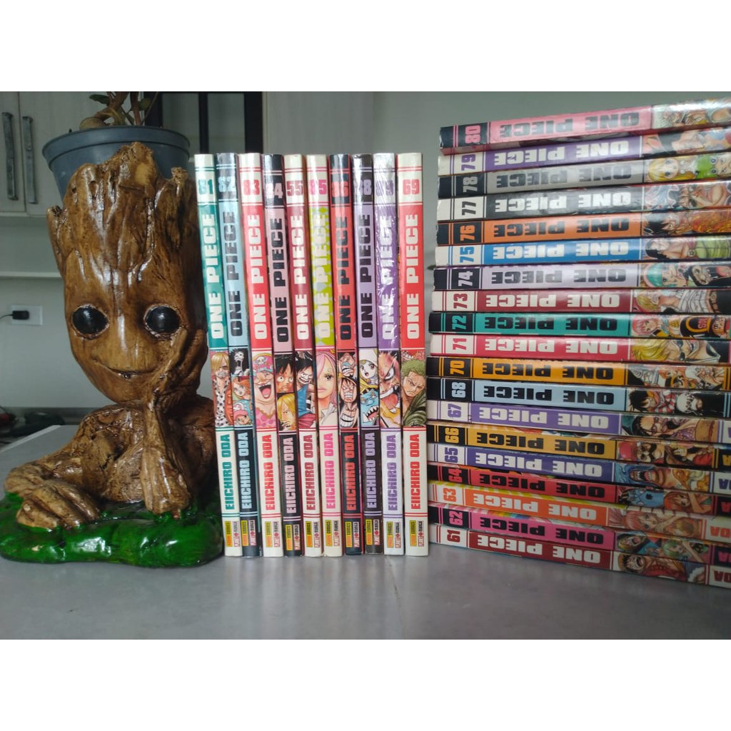 Volume Avulso Do Manga One Piece Volumes Diversos Do 81 Pra Cima 84 85 86 Shopee Brasil