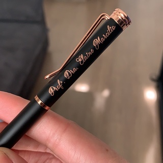 Caneta Personalizada Nome Frase Logotipo Médico Professor Enfermeiro
