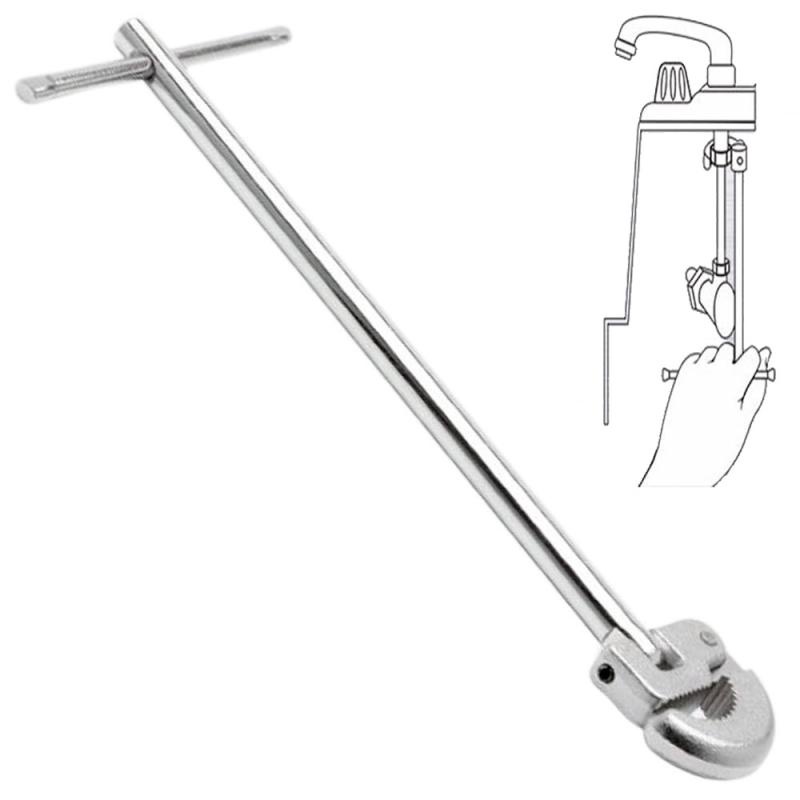 Chave Grifo para Torneiras de Lavatórios 11 POL 6008 BRASFORT em Oferta na Shopee