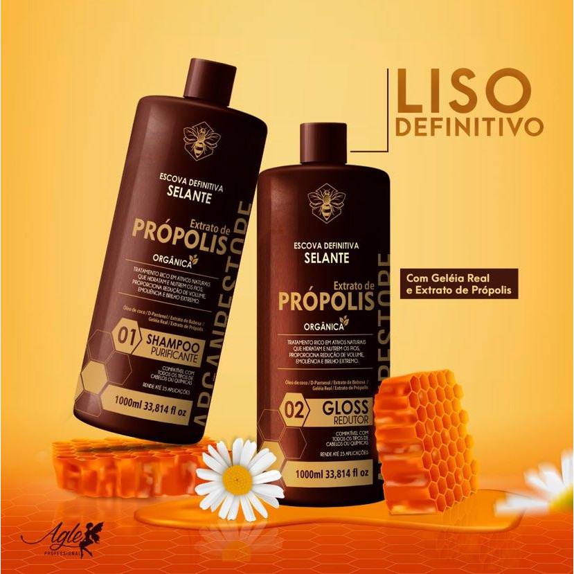Progressiva Orgânica S/F Argan Própolis argan restore 2x1000ml