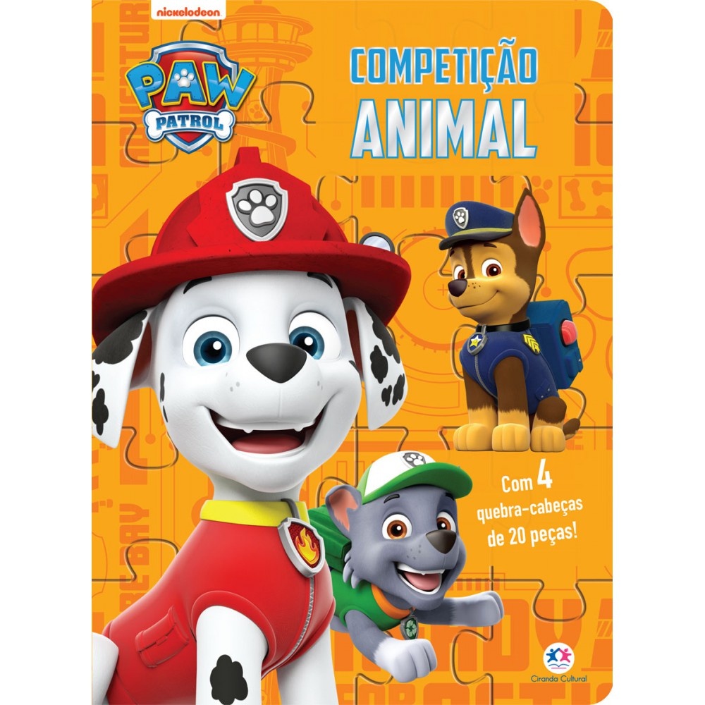 Livro - Patrulha Canina - Competição animal