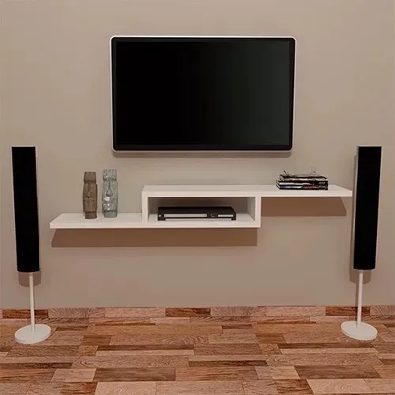 Rack Suspenso Para Tv Prateleira Sala Quarto Escritório - Compmovel em Oferta na Shopee