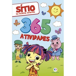 Livro - 365 atividades do Sítio do Picapau Amarelo - Capa comum - Ciranda Cultural