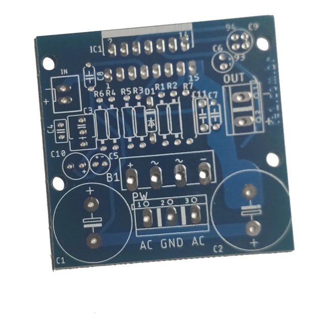 Placa Lisa Montar Amplificador Ci Tda7294 Ou Tda7293 100w tda 7293 tda 7294