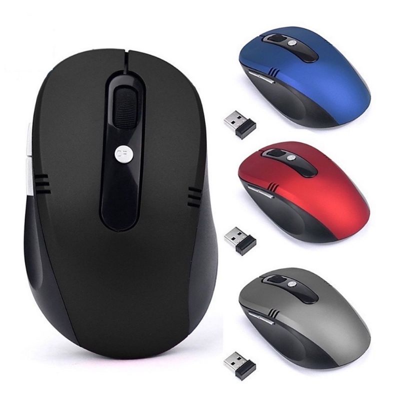 Mouse sem fio Óptico USB 2.4Ghz para notebook Pc designer moderno confortável