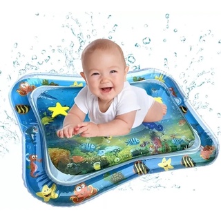 Tapete Inflável De Água Aquario Para Bebê Interativo Atividades