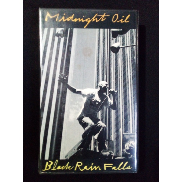 Fita Vhs Midnight Oil - Black Rain Fall - Ag25