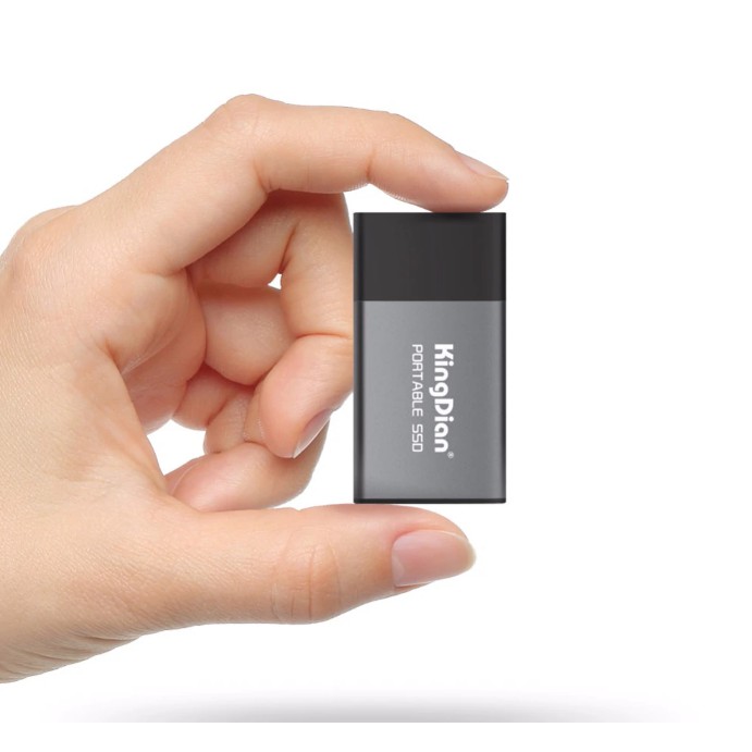 Ssd Hd Externo Portátil 500GB Usb 3.0 KINGDIAN Ultra Rápido + Case