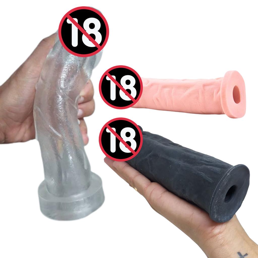 Capa Peniana Em Cyberskin Garanhao Kong 20Cm Escolha Cor